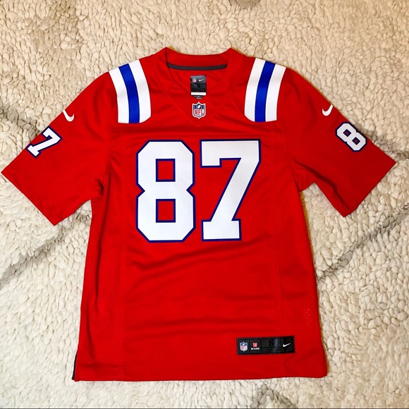 NIKE Gronk New England Patriots Jersey Gronkowski Pats - Picture 5 of 5